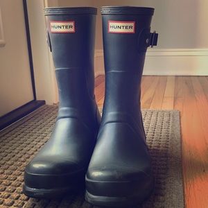 Hunter classic short Men’s wellies US Sz 9